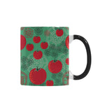 Tomato design pattern Morphing Mug Heat Changing Mug