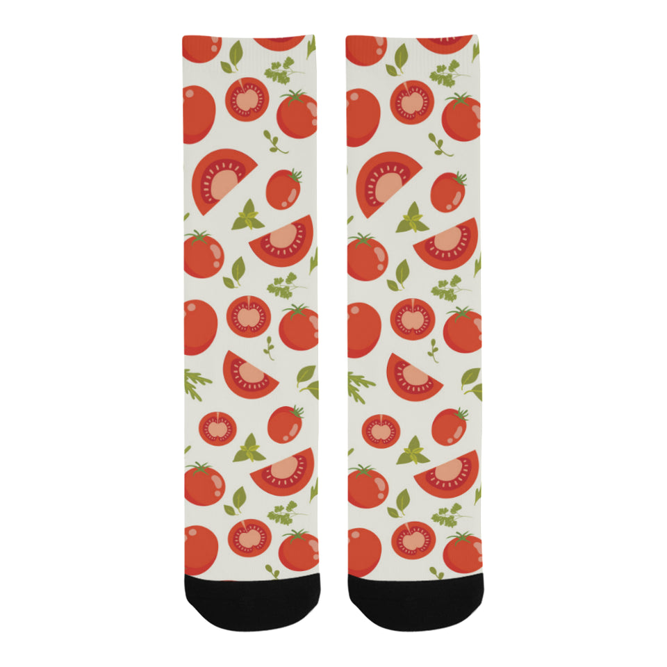 Tomato pattern Crew Socks