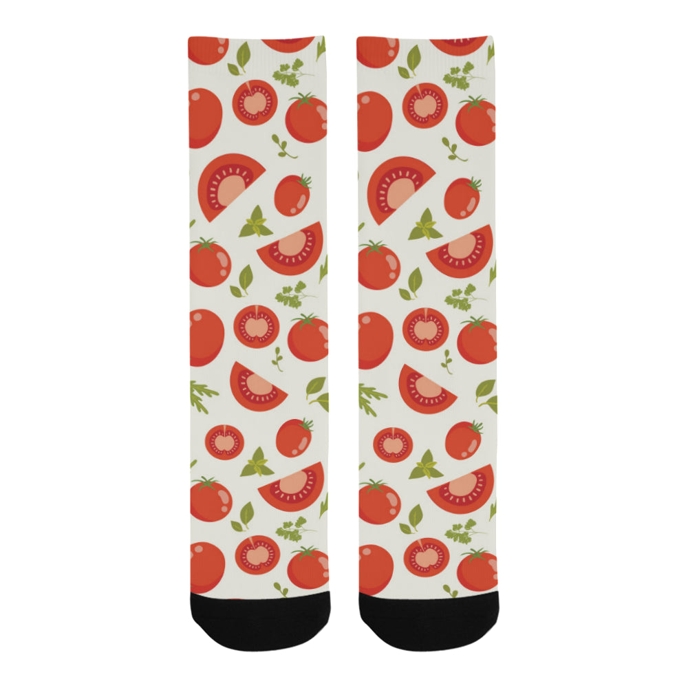 Tomato pattern Crew Socks