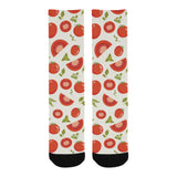 Tomato pattern Crew Socks