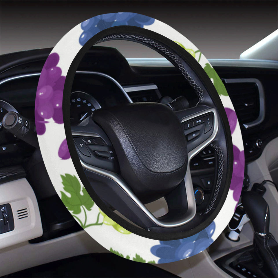 Grape pattern Car Steering Wheel Cover
