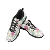 Hand drawn butterfly rose Men's Sneaker Shoes