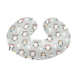 Cute Penguin christmas pattern U-Shaped Travel Neck Pillow