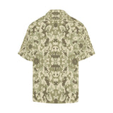 Light Green camouflage pattern Men's All Over Print Hawaiian Shirt