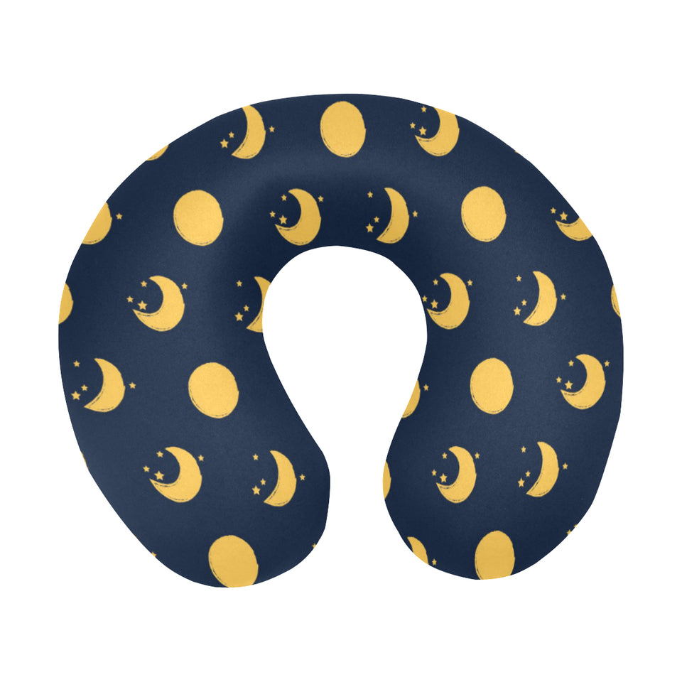 Moon star pattern U-Shaped Travel Neck Pillow