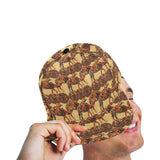 Camel polynesian tribal design pattern All Over Print Snapback Cap