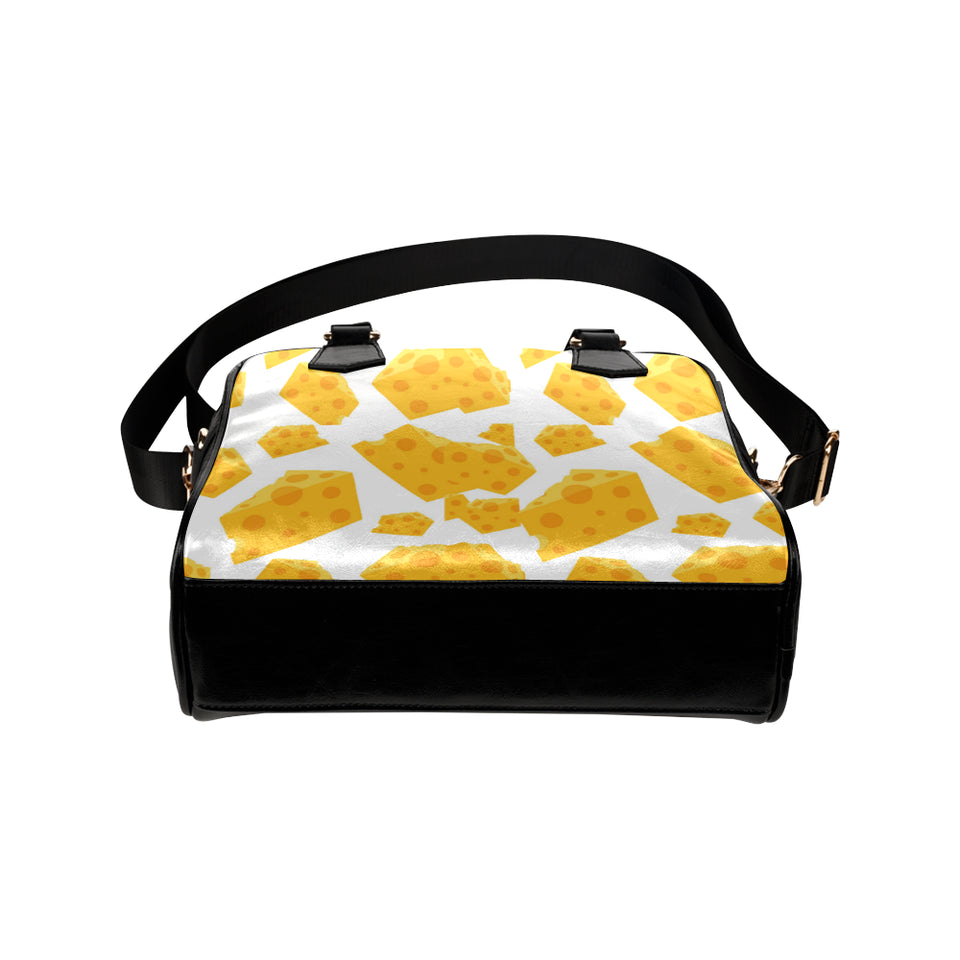 Cheese slice pattern Shoulder Handbag