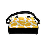 Cheese slice pattern Shoulder Handbag
