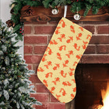 Goldfish Pattern Print Design 02 Christmas Stocking