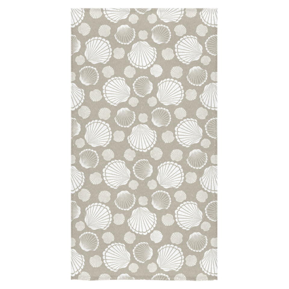 Scallop shell pattern Bath Towel