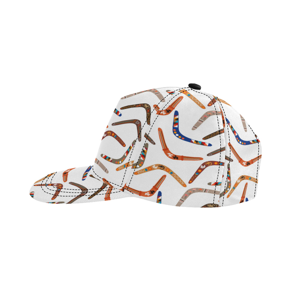 Boomerang Australian aboriginal ornament pattern All Over Print Snapback Cap