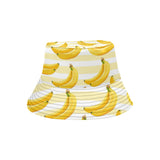 Banana pattern blackground Unisex Bucket Hat