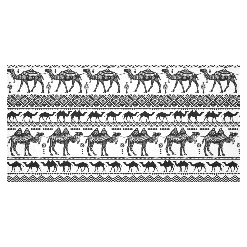 Camel polynesian tribal pattern Tablecloth