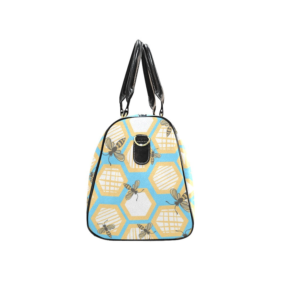 Bee honeycomb pattern Travel Bag