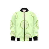 Cucumber pattern Kids' Boys' Girls' Bomber Jacket