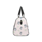 cute raccoons leaves pattern Travel Bag