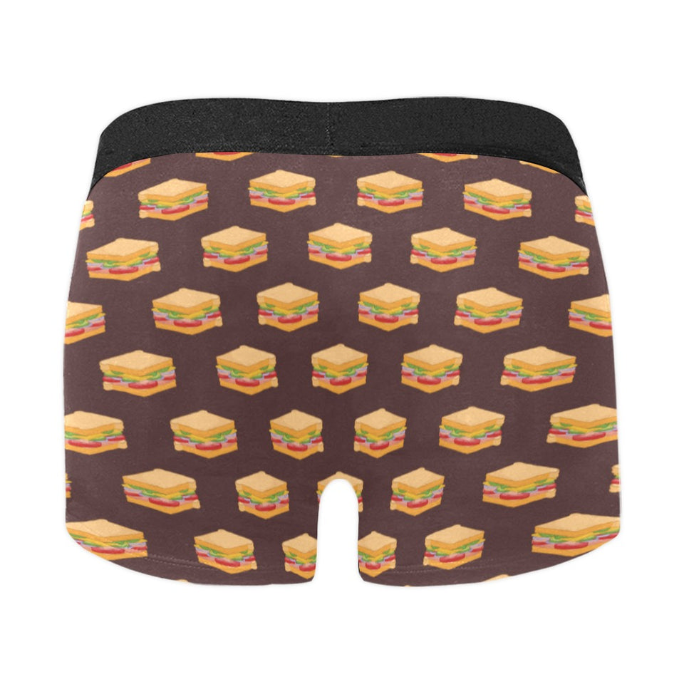 Sandwich Pattern Print Design 04 Men's All Over Print Boxer Briefs Men's Underwear