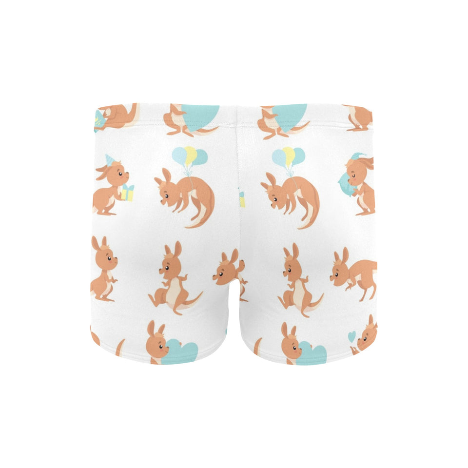 Cute Kangaroo pattern Men's Swimming Trunks
