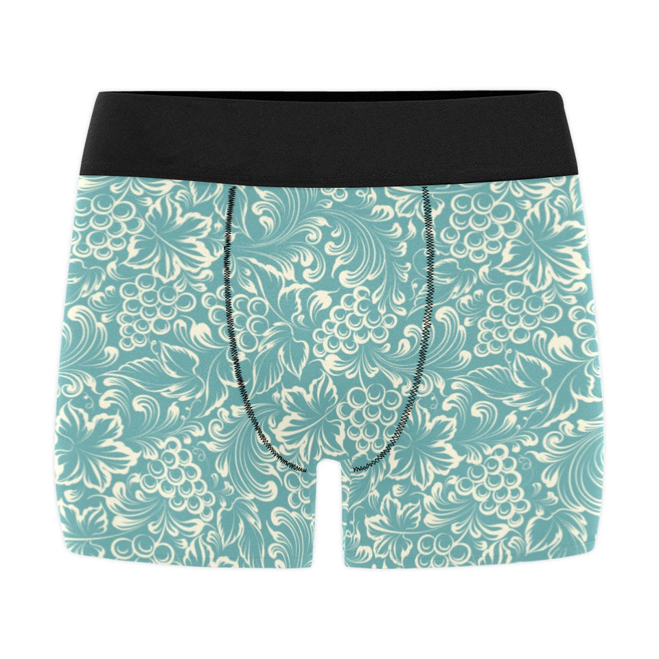 Classic Hand drawn Grape pattern Men's All Over Print Boxer Briefs Men's Underwear
