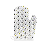 Seagull Pattern Print Design 05 Heat Resistant Oven Mitts