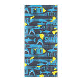 Shark dangerous Beach Towel