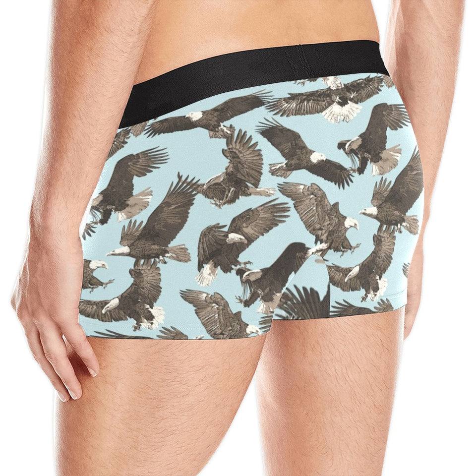 Eagle Pattern Print Design 01 Men's All Over Print Boxer Briefs Men's Underwear