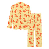 Goldfish Pattern Print Design 02 Women's Long Pajama Set