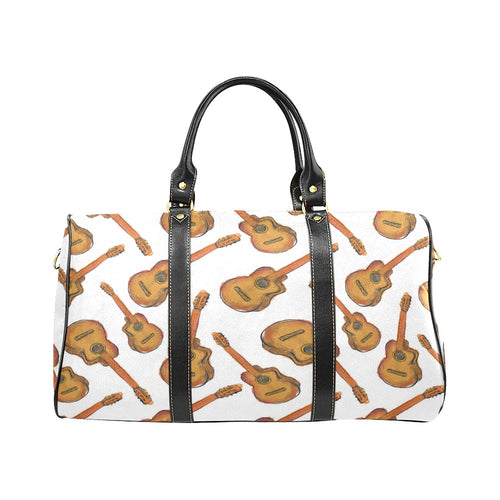 Paint Guitar Pattern Travel Bag