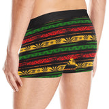 Canabis Marijuana Weed Pattern Print Design 04 Men's All Over Print Boxer Briefs Men's Underwear