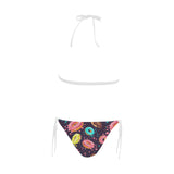 Colorful donut glaze pattern Sexy Bikinis Two-Piece Swimsuits