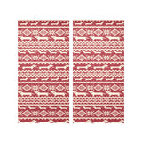 Dachshund Nordic pattern Gauze Curtain