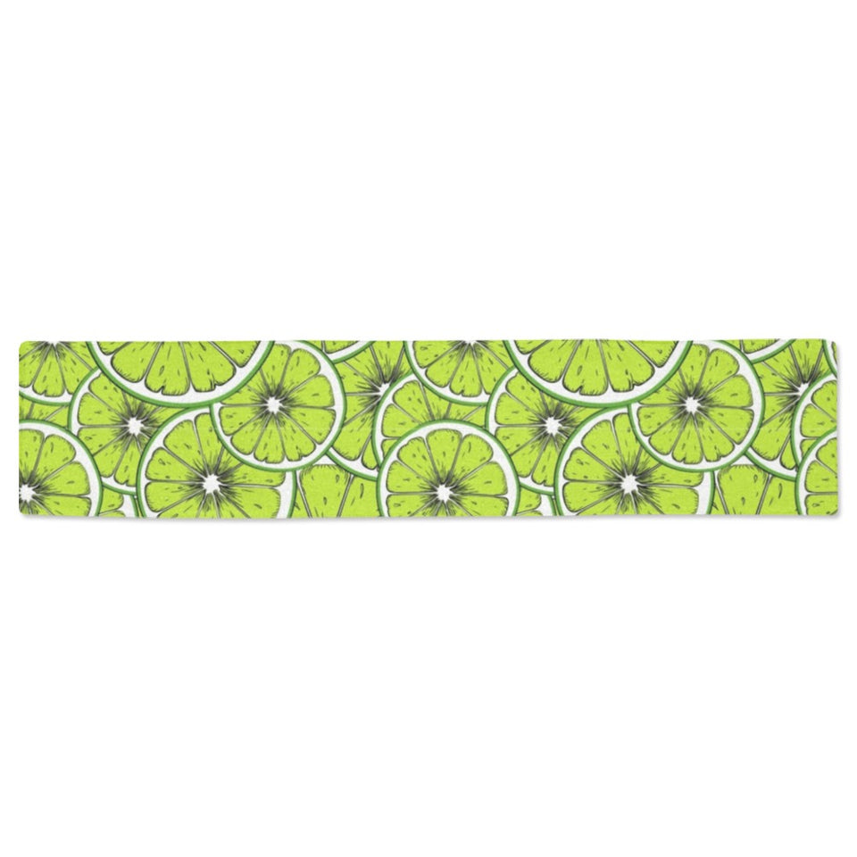 Slices of Lime design pattern Table Runner