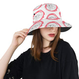 Hand drawn dragon fruit Unisex Bucket Hat