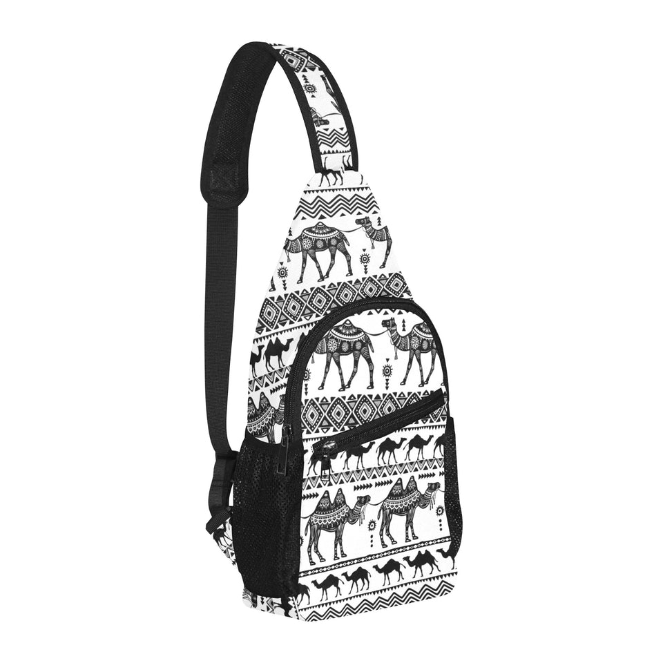Camel polynesian tribal pattern All Over Print Chest Bag