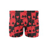 Casino Cards Suits Pattern Print Design 02 Men's Swimming Trunks