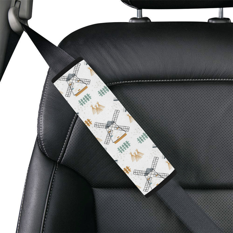 windmill pattern Car Seat Belt Cover