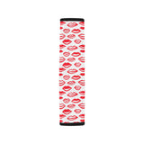 Lips Pattern Print Design 05 Car Seat Belt Cover