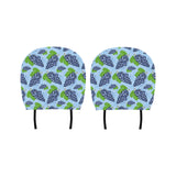 Watercolor grape pattern Car Headrest Cover