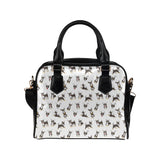 Chihuahua dog pattern Shoulder Handbag