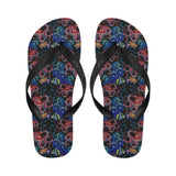 Octopus sea wave tropical fishe pattern Unisex Flip Flops