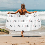 Penguin pattern Beach Towel