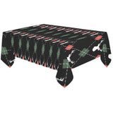 Deer Christmas new year pattern argyle Tablecloth