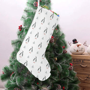 Penguin pattern Christmas Stocking