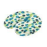 blueberry flower pattern U-Shaped Travel Neck Pillow