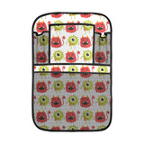 Alien Pattern Print Design 05 Car Seat Back Organizer