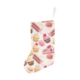 Cake cupcake sweets pattern Christmas Stocking