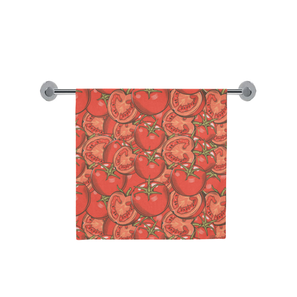 Red Tomato Pattern Bath Towel