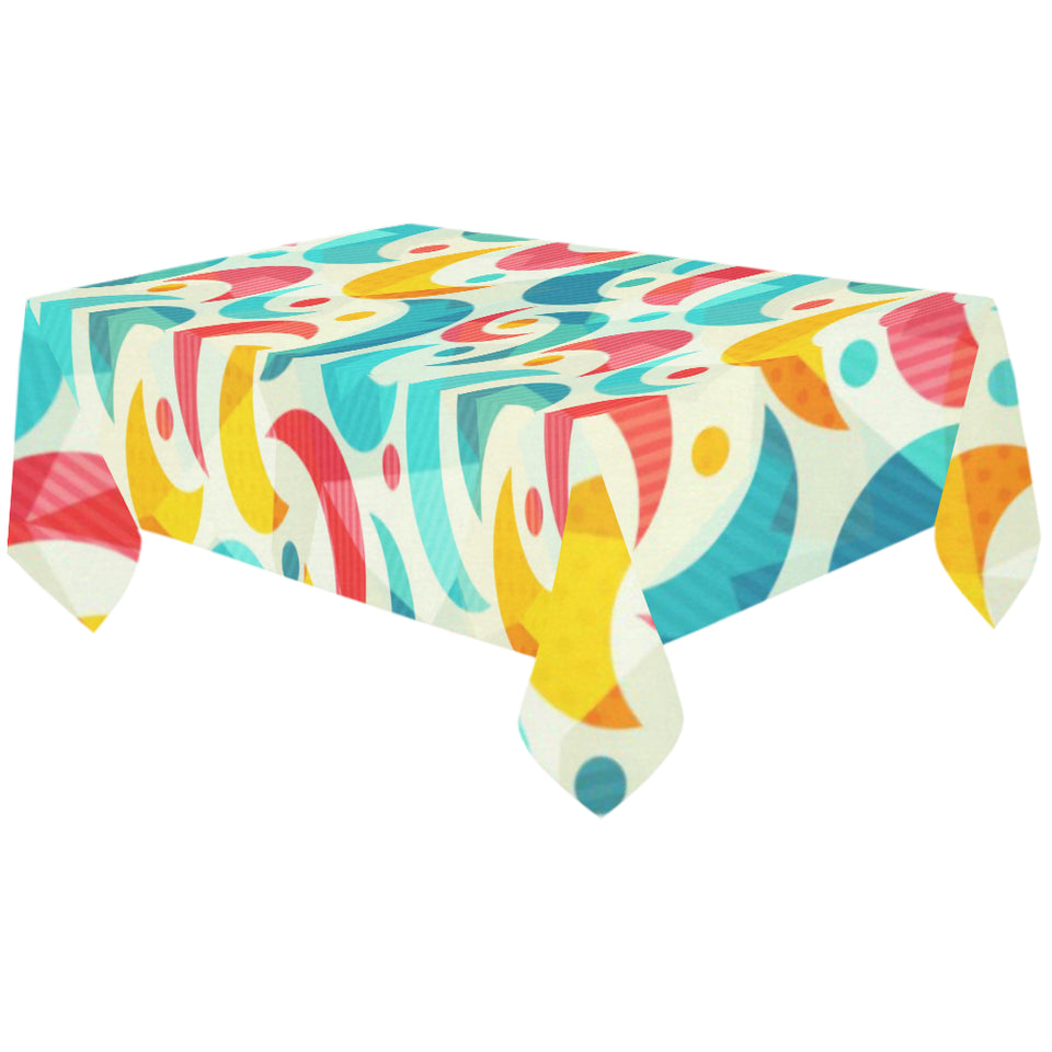 Colorful moon pattern Tablecloth