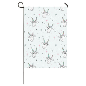 Cute goat design pattern House Flag Garden Flag