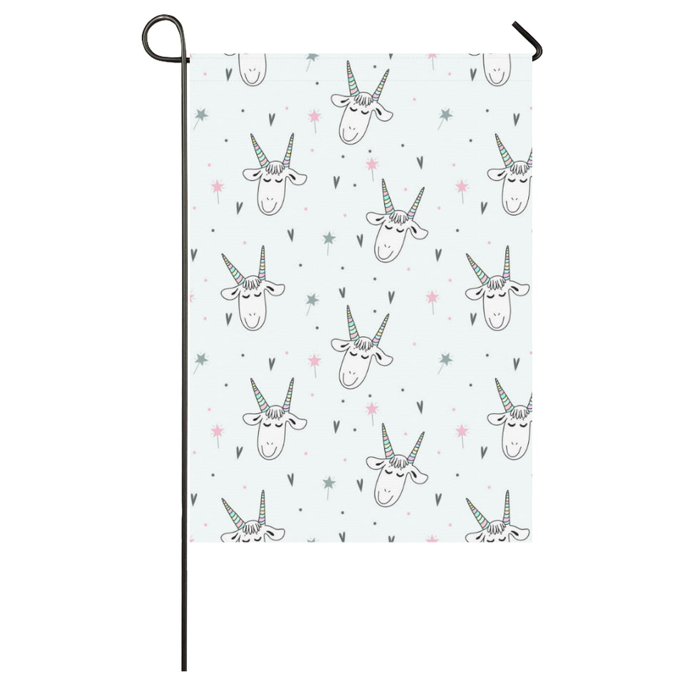 Cute goat design pattern House Flag Garden Flag